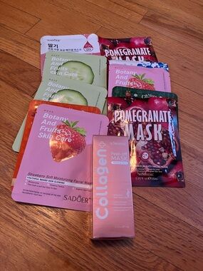Facial Mask Set with Collagen Peel-Off Mask price firm